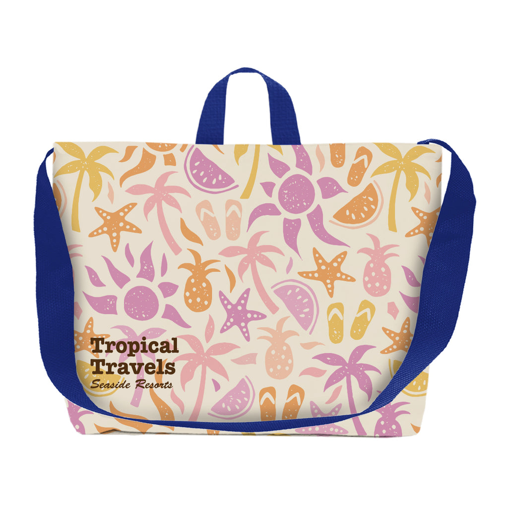 Sublime Conference Tote Bag in Recycled PET - Blue - Sublimation
