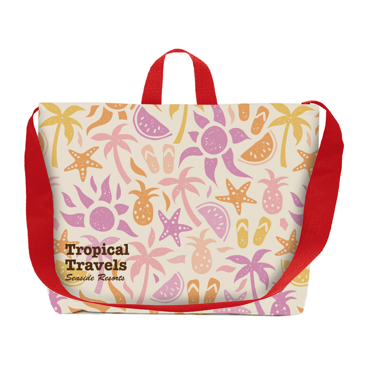 Sublime Conference Tote Bag in Recycled PET - Red - Sublimation