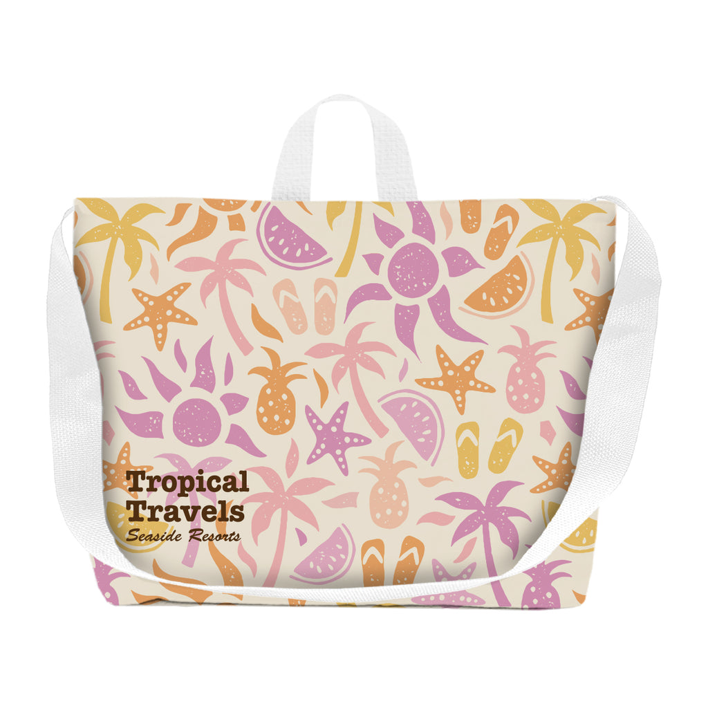 Sublime Conference Tote Bag in Recycled PET - White - Sublimation