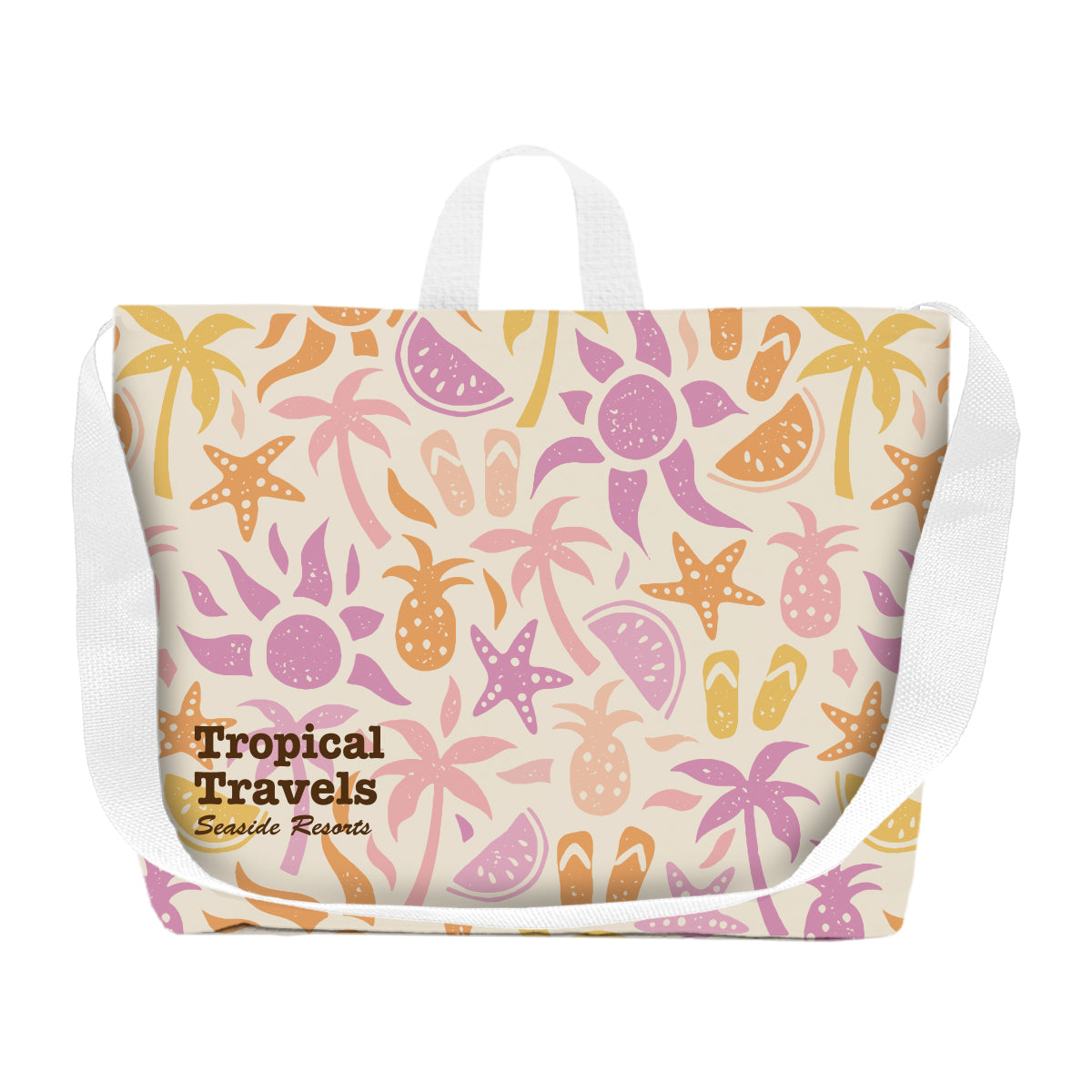 Sublime Conference Tote Bag in Recycled PET - White - Sublimation