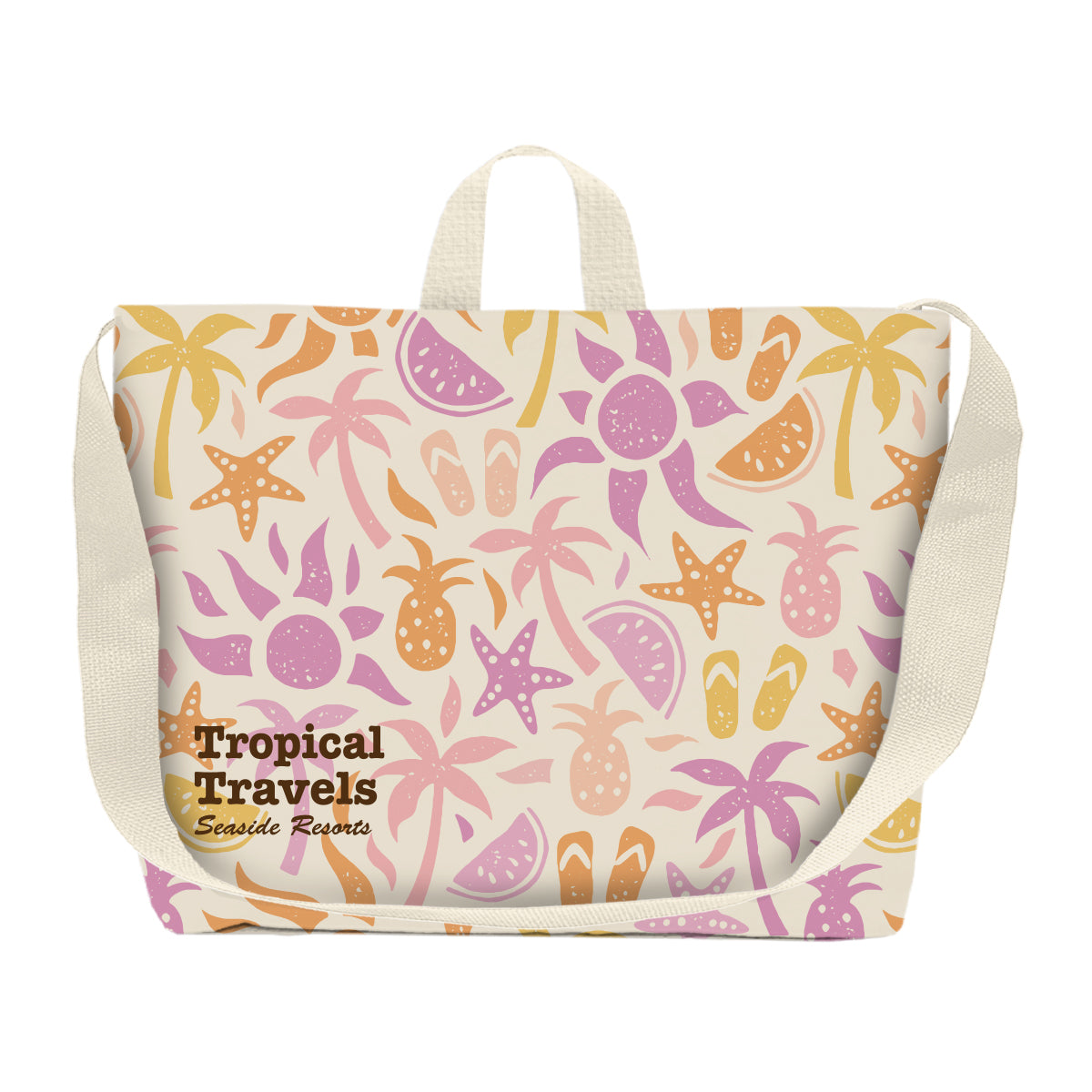 Sublime Conference Tote Bag in Recycled PET - White - Sublimation