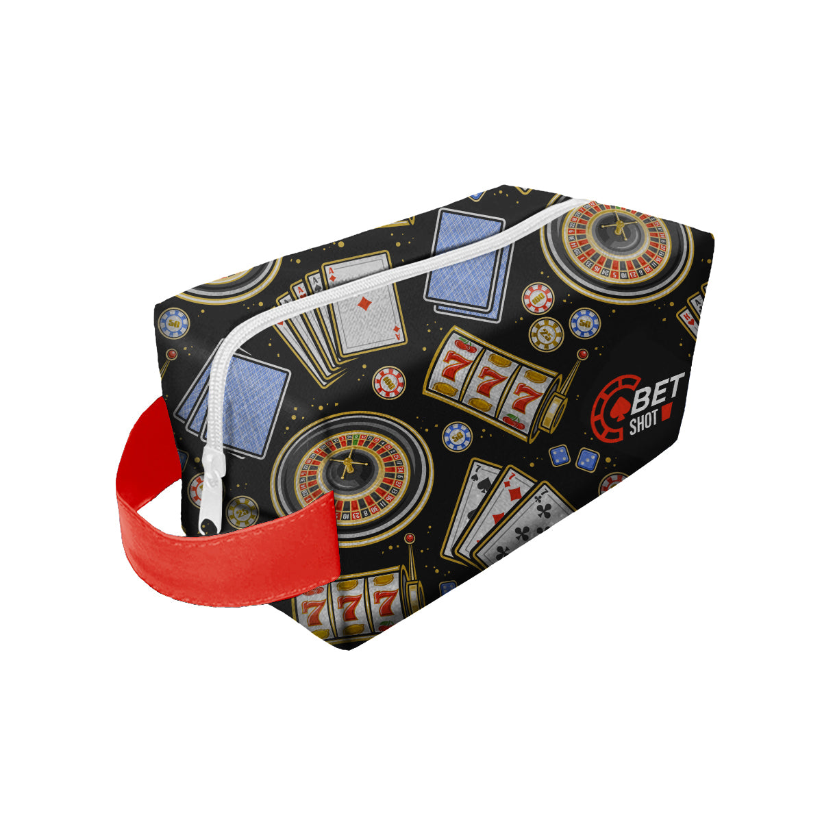 Sublime Dopp Kit Toiletry Bag in Recycled PET - Red - Sublimation