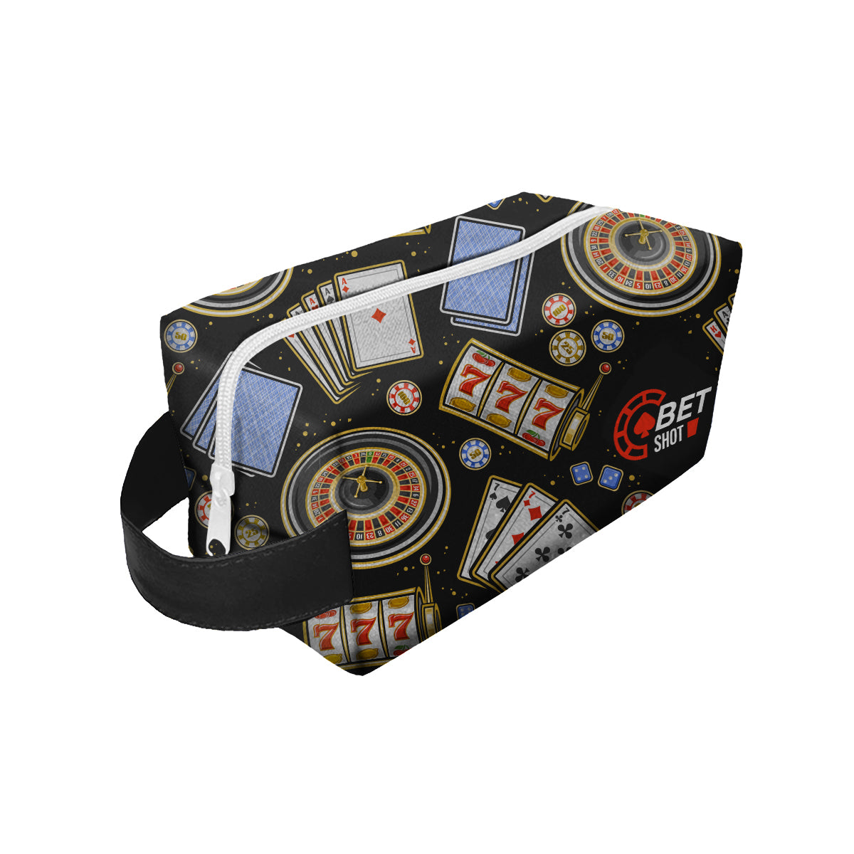 Sublime Dopp Kit Toiletry Bag in Recycled PET - White - Sublimation