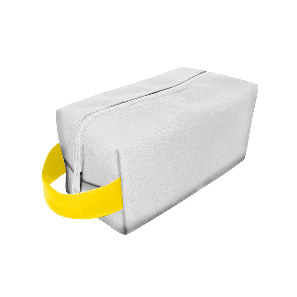 Sublime Dopp Kit Toiletry Bag in Recycled PET - Yellow - Blank