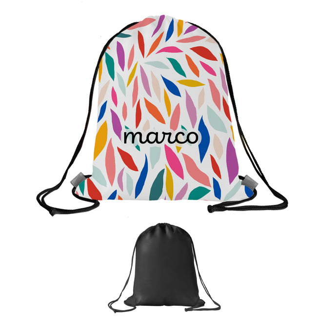 Sublime Drawstring Backpack in Recycled PET