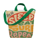 Sublime Satchel Tote Bag in Recycled PET - Green - Sublimation