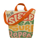 Sublime Satchel Tote Bag in Recycled PET - White - Sublimation
