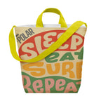 Sublime Satchel Tote Bag in Recycled PET - White - Sublimation