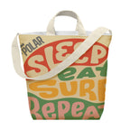 Sublime Satchel Tote Bag in Recycled PET - White - Sublimation