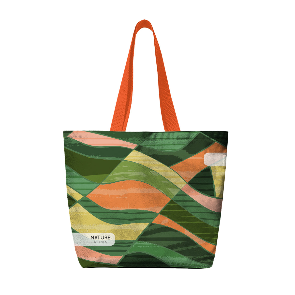 Sublime Tote Bag in Recycled PET - Orange - Sublimation