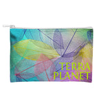 Sublime Zippered Pouch in Recycled PET - White Zipper - Sublimation