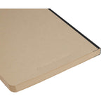 Sugarcane Paper Notebook, 5 x 7 Inches - Black - Detail