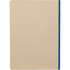 Sugarcane Paper Notebook, 5 x 7 Inches - Blue - Back
