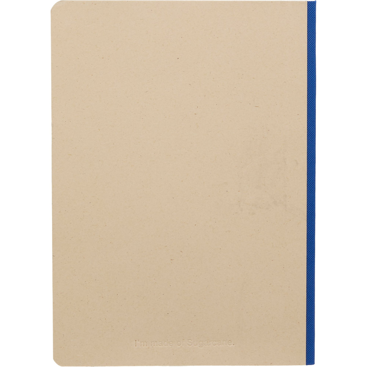 Sugarcane Paper Notebook, 5 x 7 Inches - Blue - Back