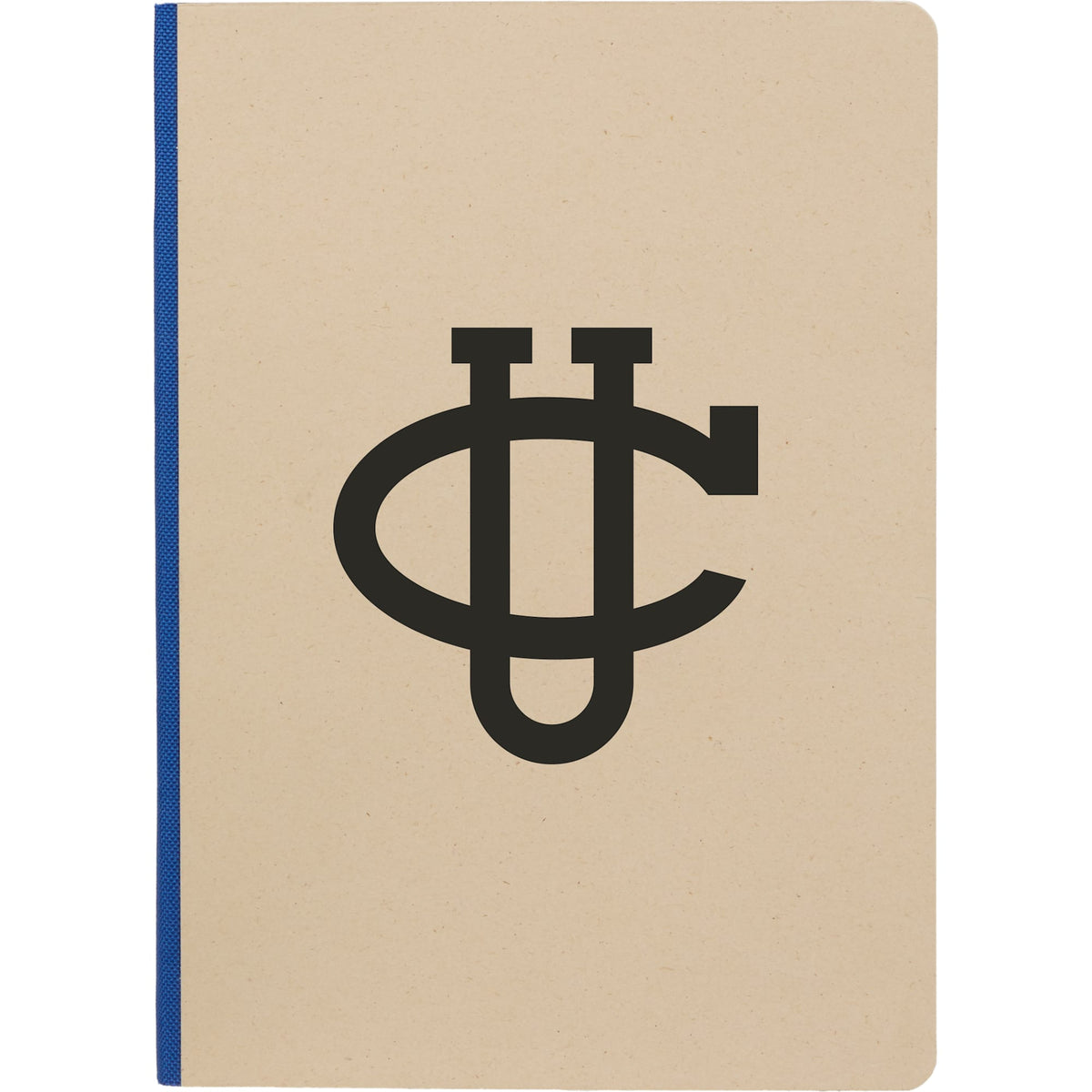 Sugarcane Paper Notebook, 5 x 7 Inches - Blue - Front