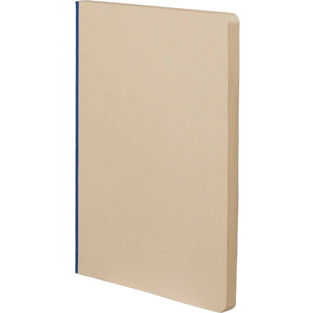 Sugarcane Paper Notebook, 5 x 7 Inches - Blue - Left Angle