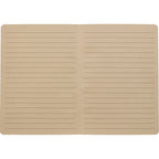 Sugarcane Paper Notebook, 5 x 7 Inches - Blue - Open
