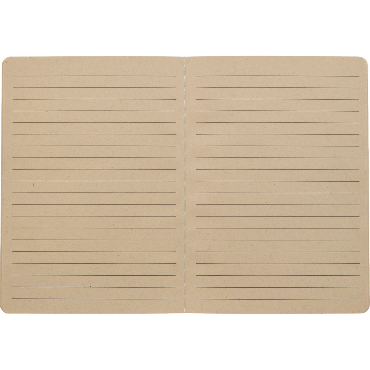 Sugarcane Paper Notebook, 5 x 7 Inches - Blue - Open