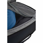 Suitcase-Style Travel Backpack in Recycled PET Transfer - Black - Detail 10