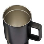 Summit Vacuum Insulated Mug with Reusable Straw, 18 oz - Black - Detail 2
