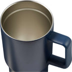 Summit Vacuum Insulated Mug with Reusable Straw, 18 oz - Navy - Detail 3