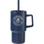 Summit Vacuum Insulated Mug with Reusable Straw, 18 oz - Navy - Front