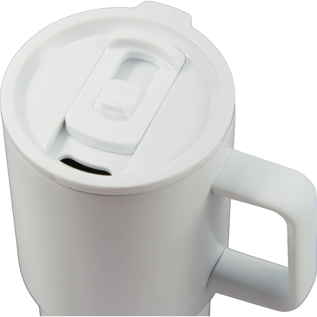Summit Vacuum Insulated Mug with Reusable Straw, 18 oz - White - Detail 2