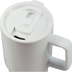 Summit Vacuum Insulated Mug with Reusable Straw, 18 oz - White - Detail 2