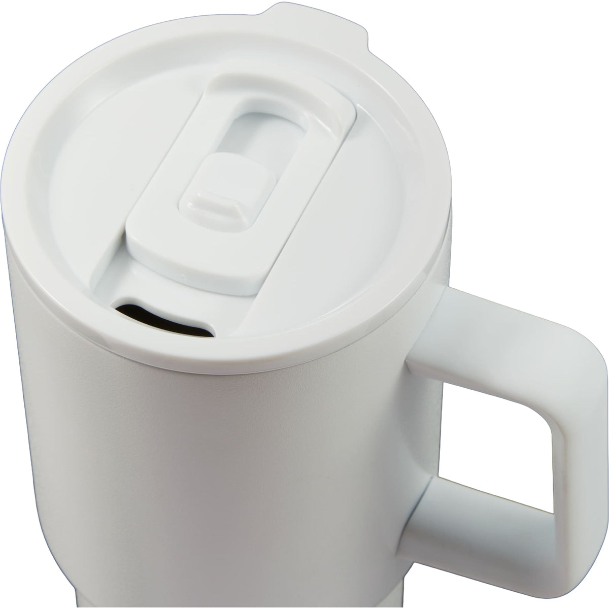 Summit Vacuum Insulated Mug with Reusable Straw, 18 oz - White - Detail 2