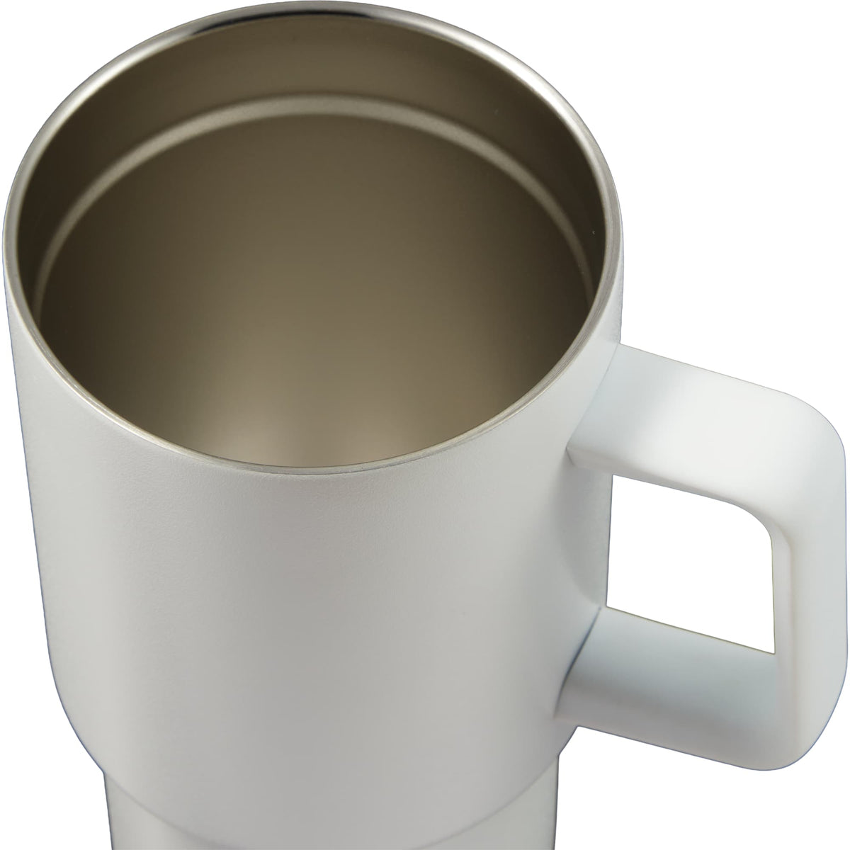 Summit Vacuum Insulated Mug with Reusable Straw, 18 oz - White - Detail 3