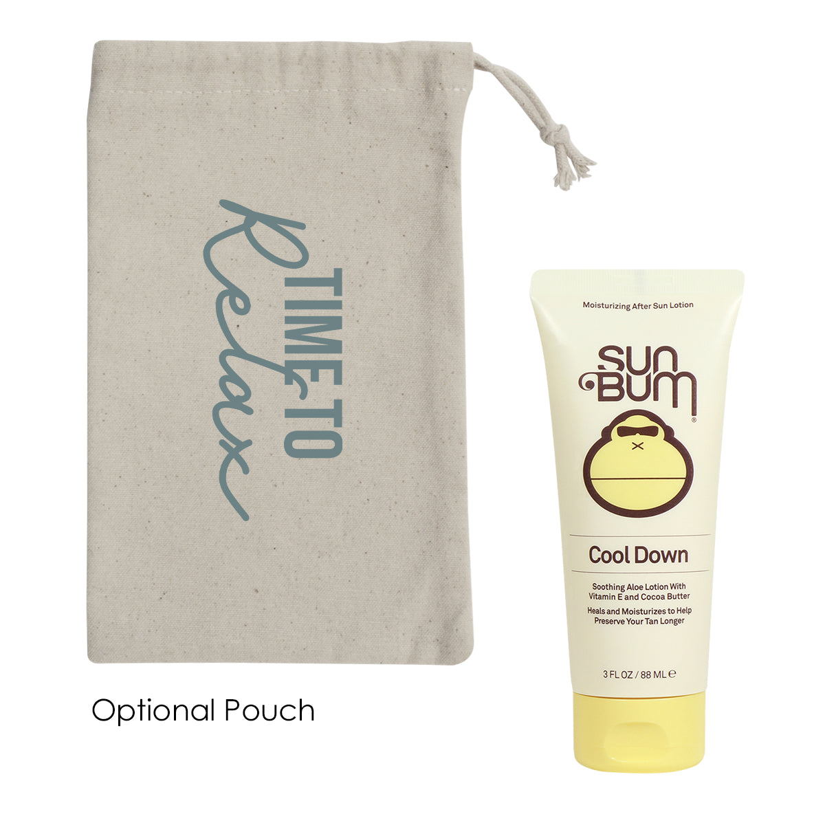 Sun Bum Cool Down Lotion, 3 oz - pouch