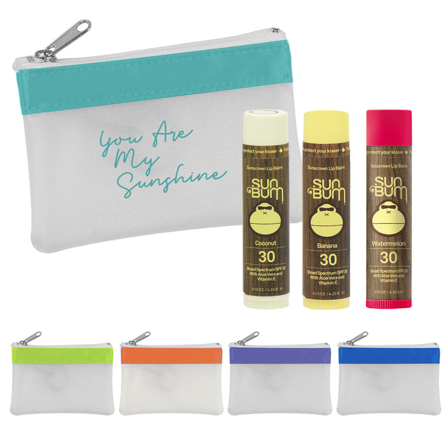 Sun Bum Lip Balm Kit, Three Piece