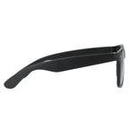 Sun Ray Folding Sunglasses in Recycled Plastic - Black - Right Side 4