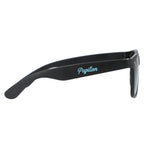 Sun Ray Folding Sunglasses in Recycled Plastic - Black - Right Side