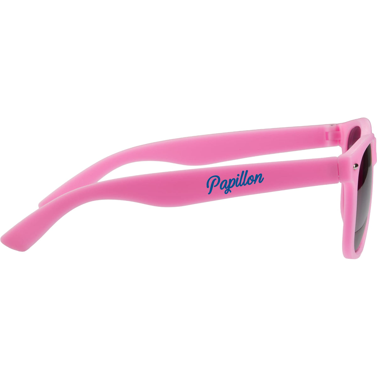 Sun Ray Folding Sunglasses in Recycled Plastic - Pink - Front