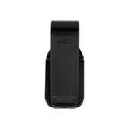 Sunglass Visor Clip in Recycled ABS - Black with Black - Back