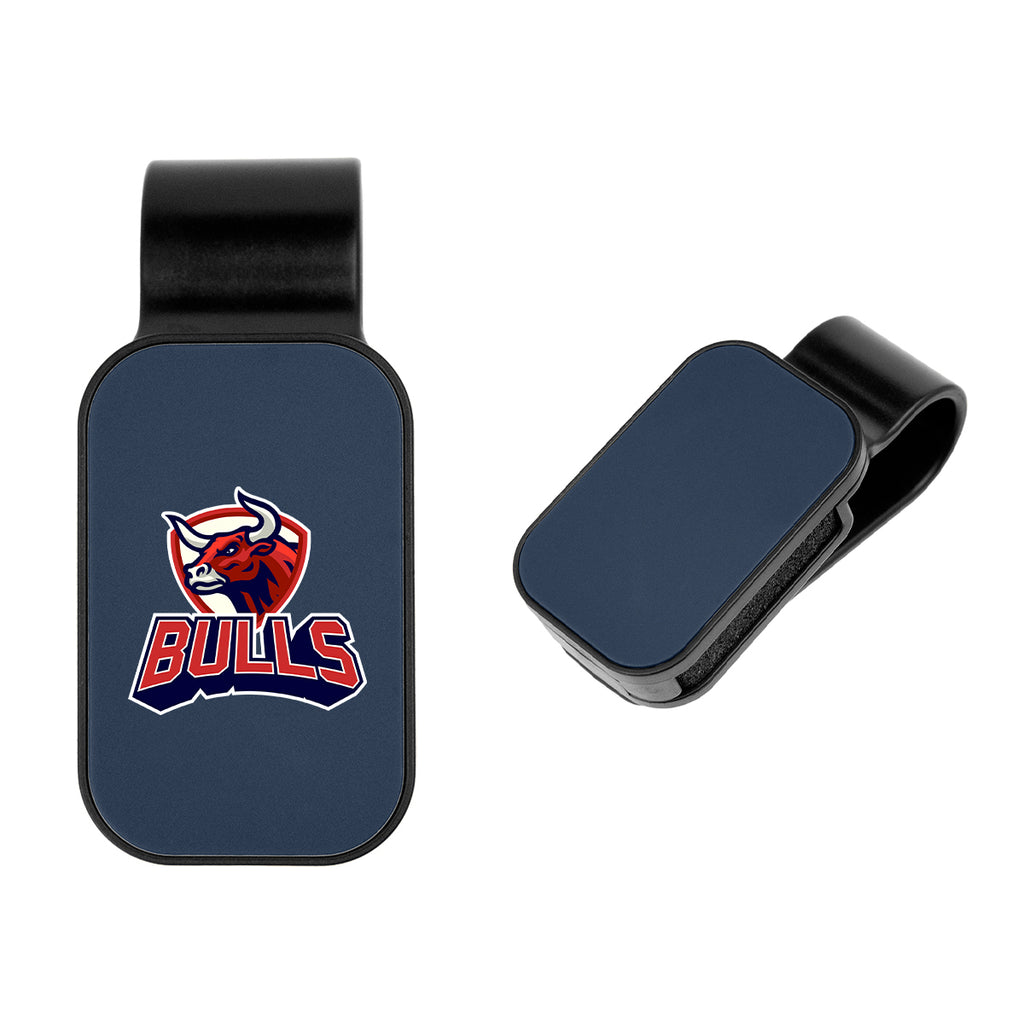 Sunglass Visor Clip in Recycled ABS - Navy - Full Color