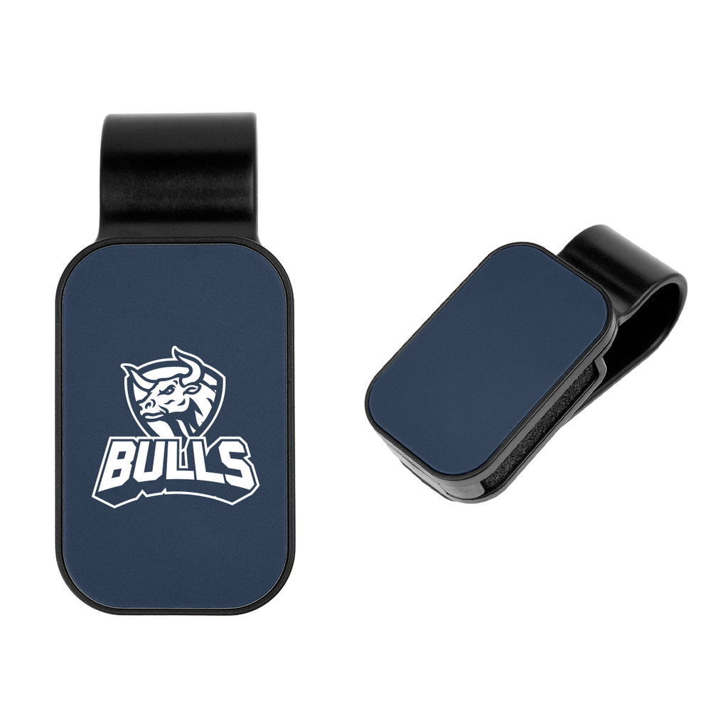 Sunglass Visor Clip in Recycled ABS - Navy - Pad Print