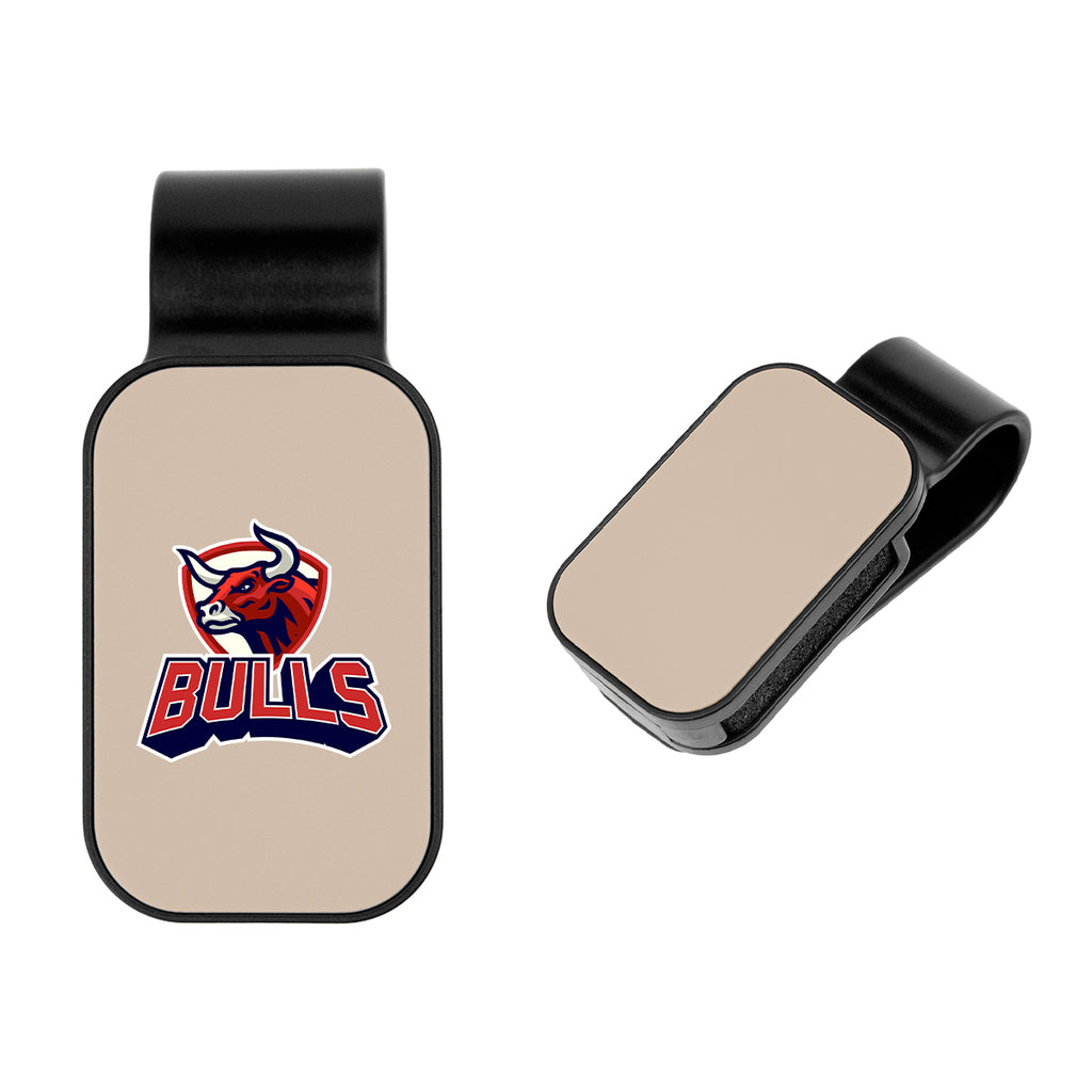 Sunglass Visor Clip in Recycled ABS - Tan - Full Color