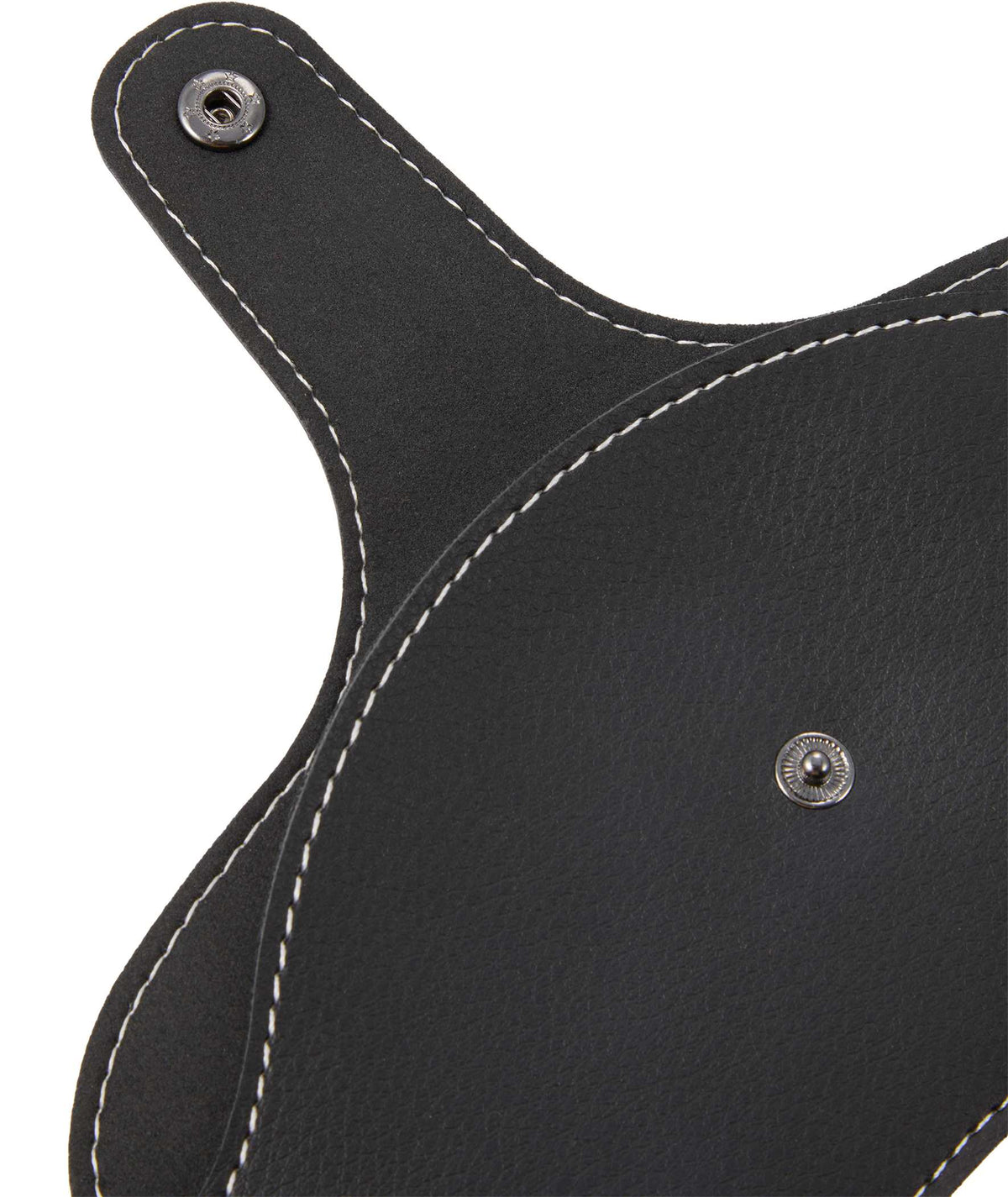 Sunglasses Case with Wrist Lanyard in Recycled PU - Black - Detail 2