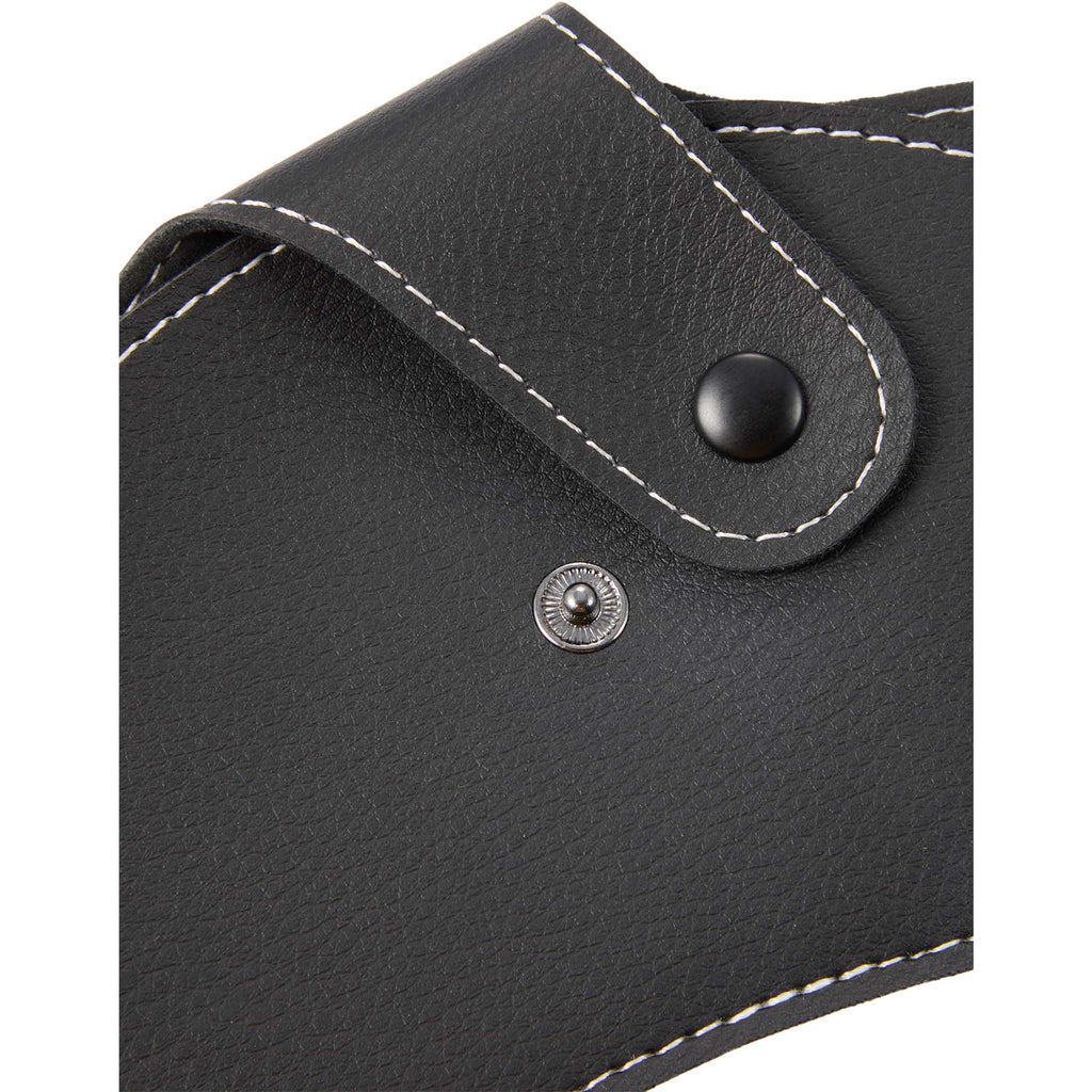 Sunglasses Case with Wrist Lanyard in Recycled PU - Black - Detail 3