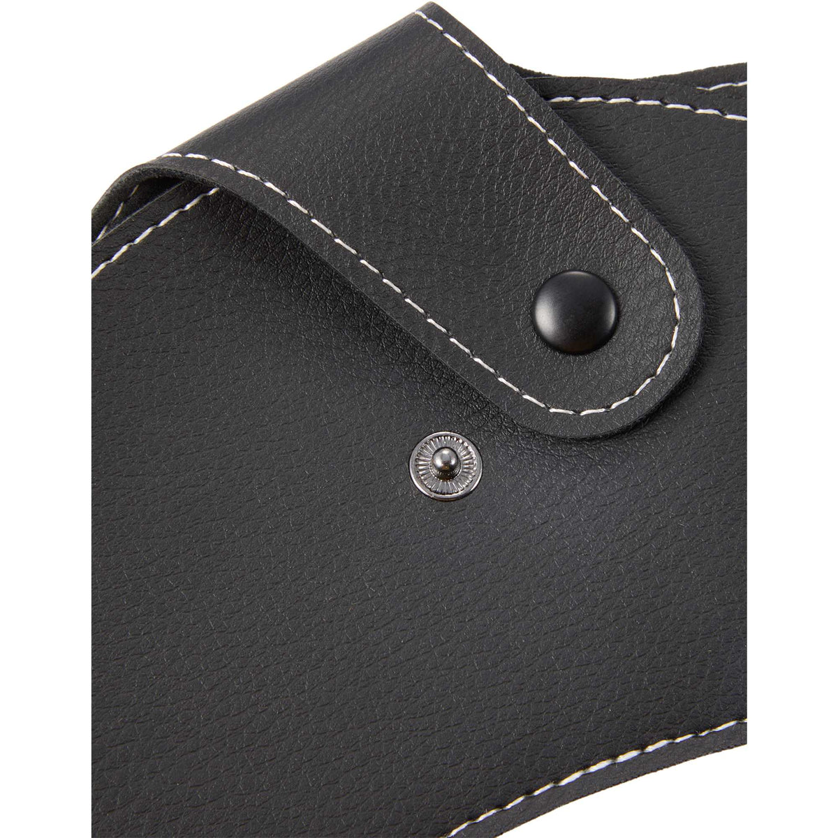 Sunglasses Case with Wrist Lanyard in Recycled PU - Black - Detail 3