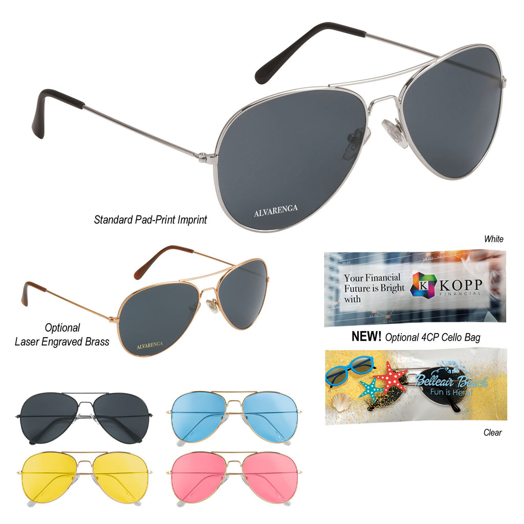 Sunglasses in Aviator Style