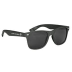 Sunglasses, Malibu - Black - Silk Screen