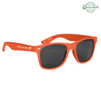 Sunglasses, Malibu - Orange - Silk Screen