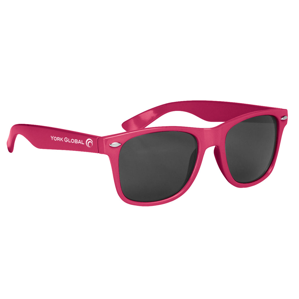 Sunglasses, Malibu - Pink - Silk Screen