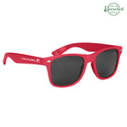 Sunglasses, Malibu - Red - Silk Screen