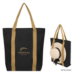 Sunset Boulevard Tote Bag in Recycled PET - Black - Silk Screen