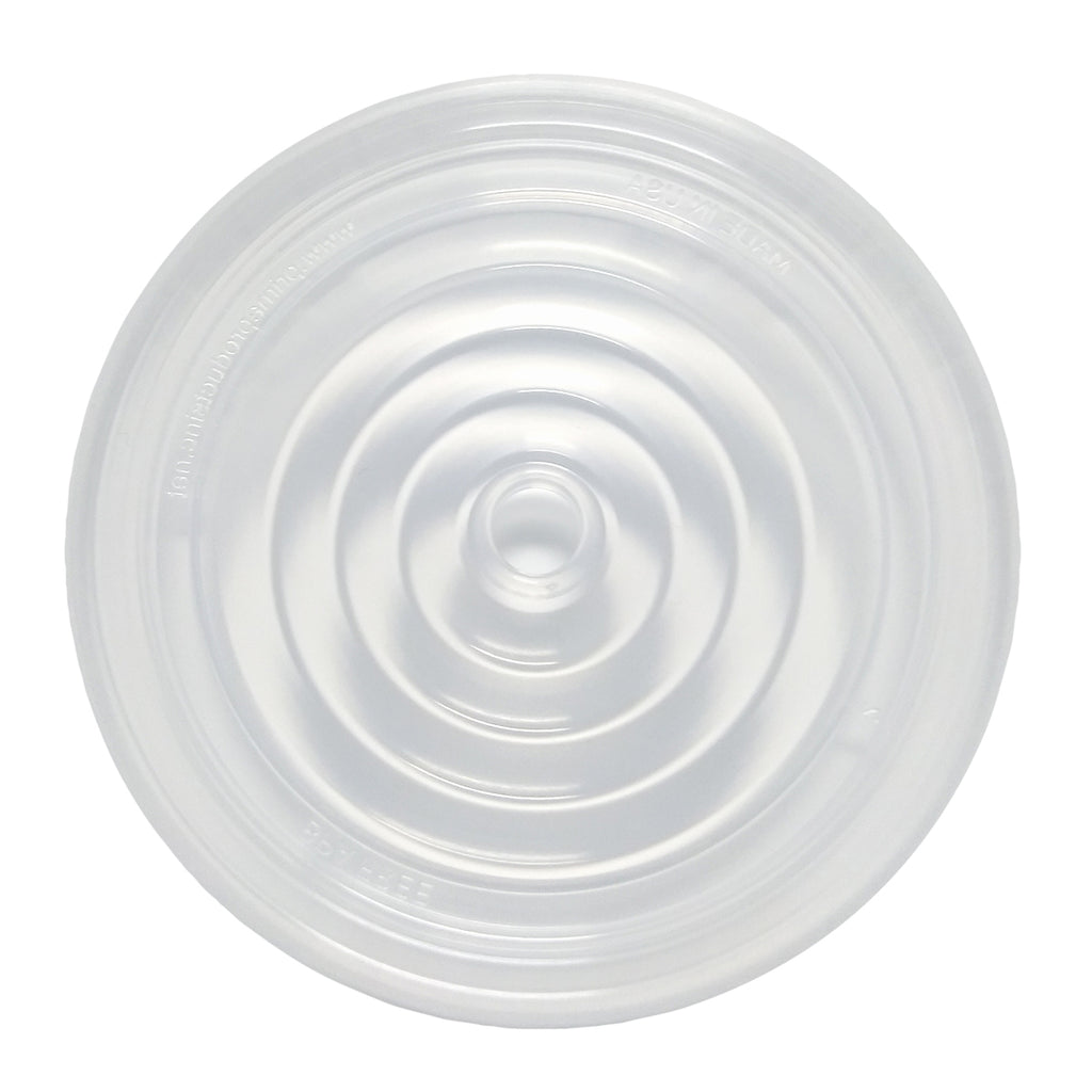 Sunsplash Double Wall Tumbler, 16 oz - Clear - Lid
