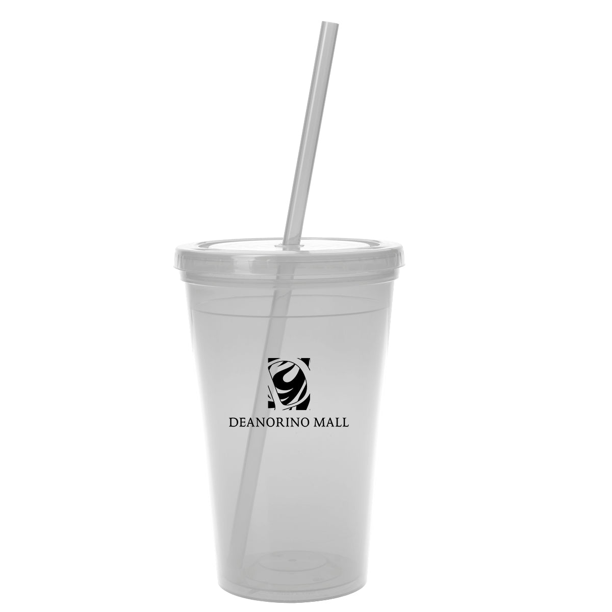 Sunsplash Double Wall Tumbler, 16 oz - Clear - Silk Screen
